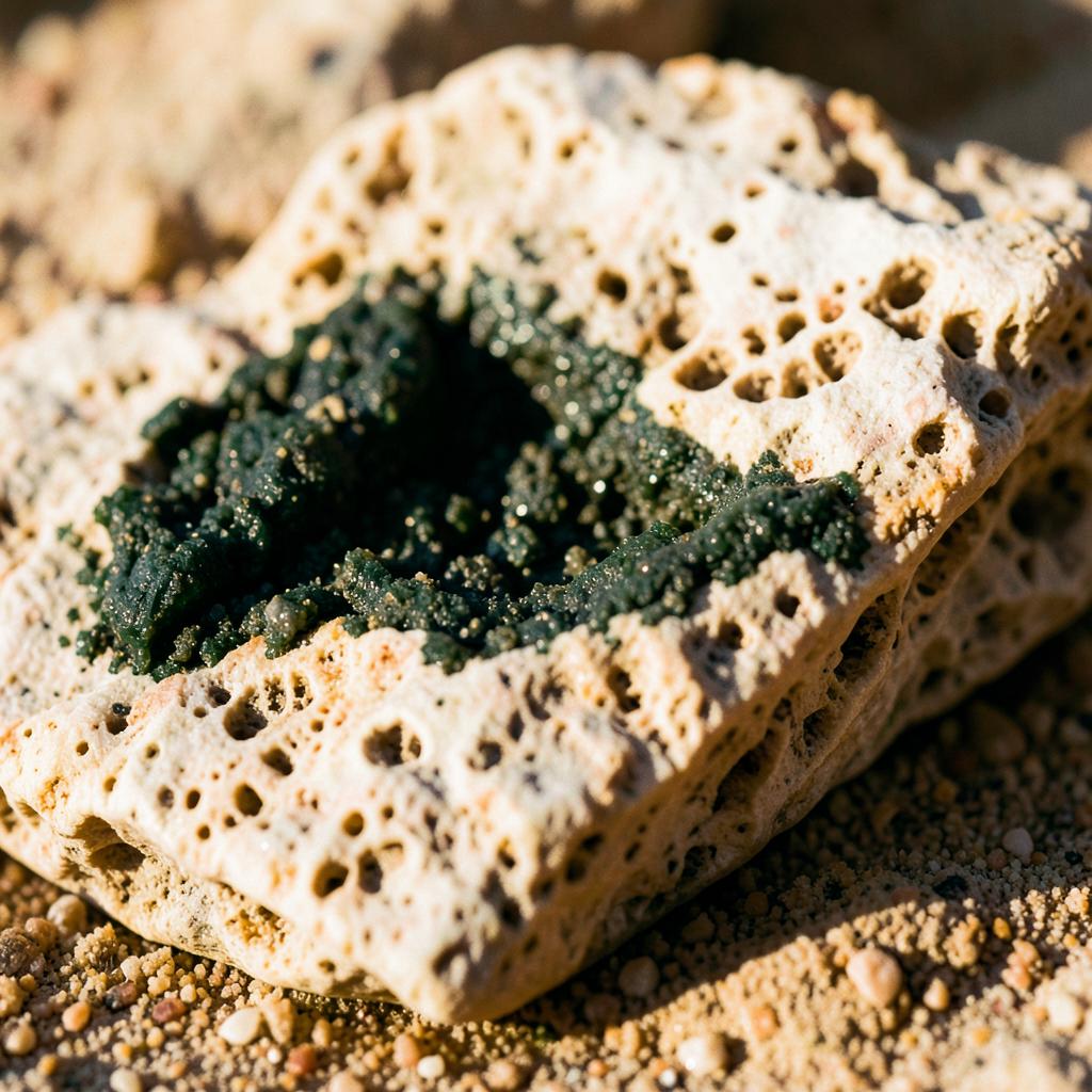 Macro di pietra naturale mediterranea