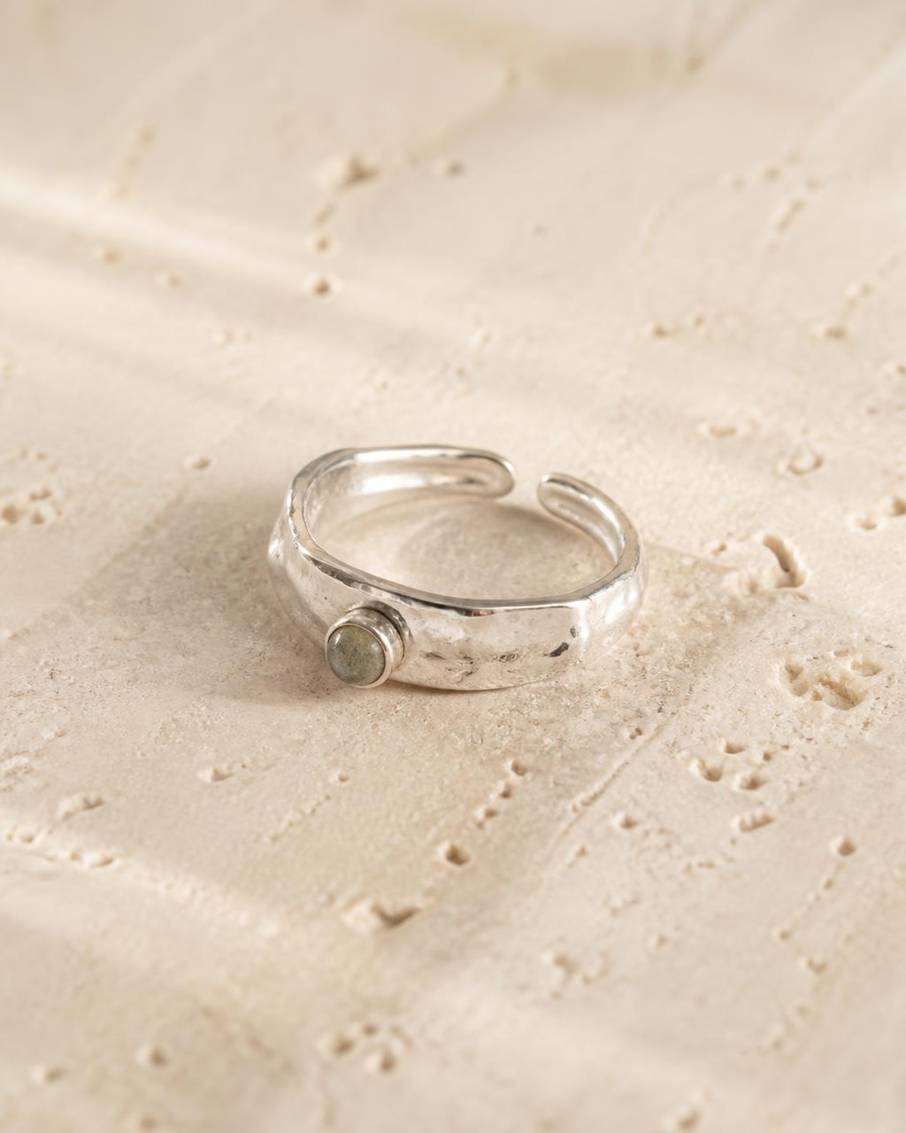 QART RING — Argento 925 + pietra naturale